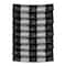 Beistle Black and Silver Metallic Fringe Garland Backdrop